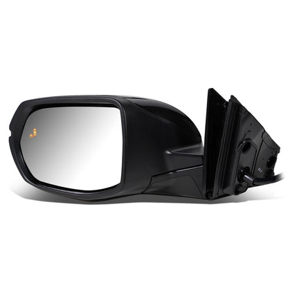 RETROVISOR MIRROR - OEM - 17-20 HONDA CR-V - POWERED - HEATED - W/ SIGNAL LIGHT - W/ BSD - FOLDING - BLACK MATERIAL - LEFT