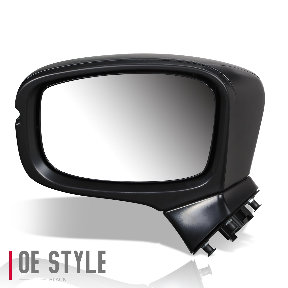 RETROVISOR MIRROR - OEM - 18-19 HONDA ODYSSEY - POWERED - FOLDING - TEXTURED - BLACK - LEFT