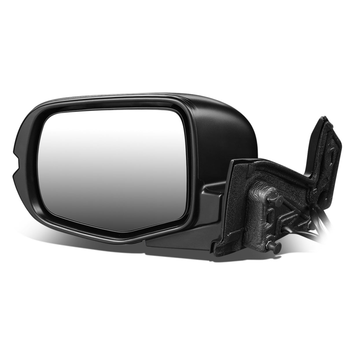 RETROVISOR MIRROR - OEM - 17-20 HONDA RIDGELINE - POWERED - FOLDING - GLOSS - BLACK - LEFT