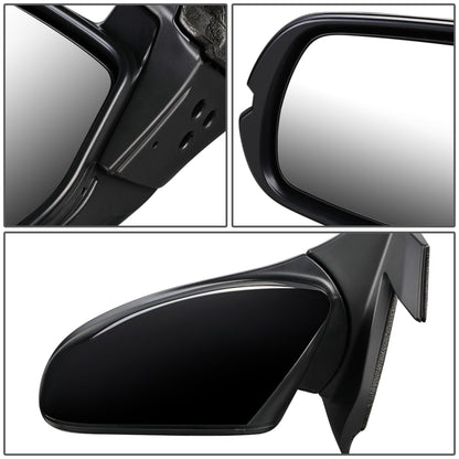 RETROVISOR MIRROR - OEM - 17-20 HONDA RIDGELINE - POWERED - HEATED - FOLDING - BLACK MATERIAL - LEFT