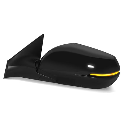 RETROVISOR MIRROR - OE STYLE - HONDA CR-V 17-22 - WITH POWER WITH HEATED WITH SIGNAL - DRIVER SIDE - PAINT TO MATCH - BLACK