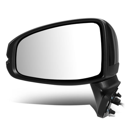 RETROVISOR MIRROR - OEM - 15-19 HONDA FIT - POWERED - HEATED - W/ SIGNAL LIGHT - BLACK MATERIAL - LEFT