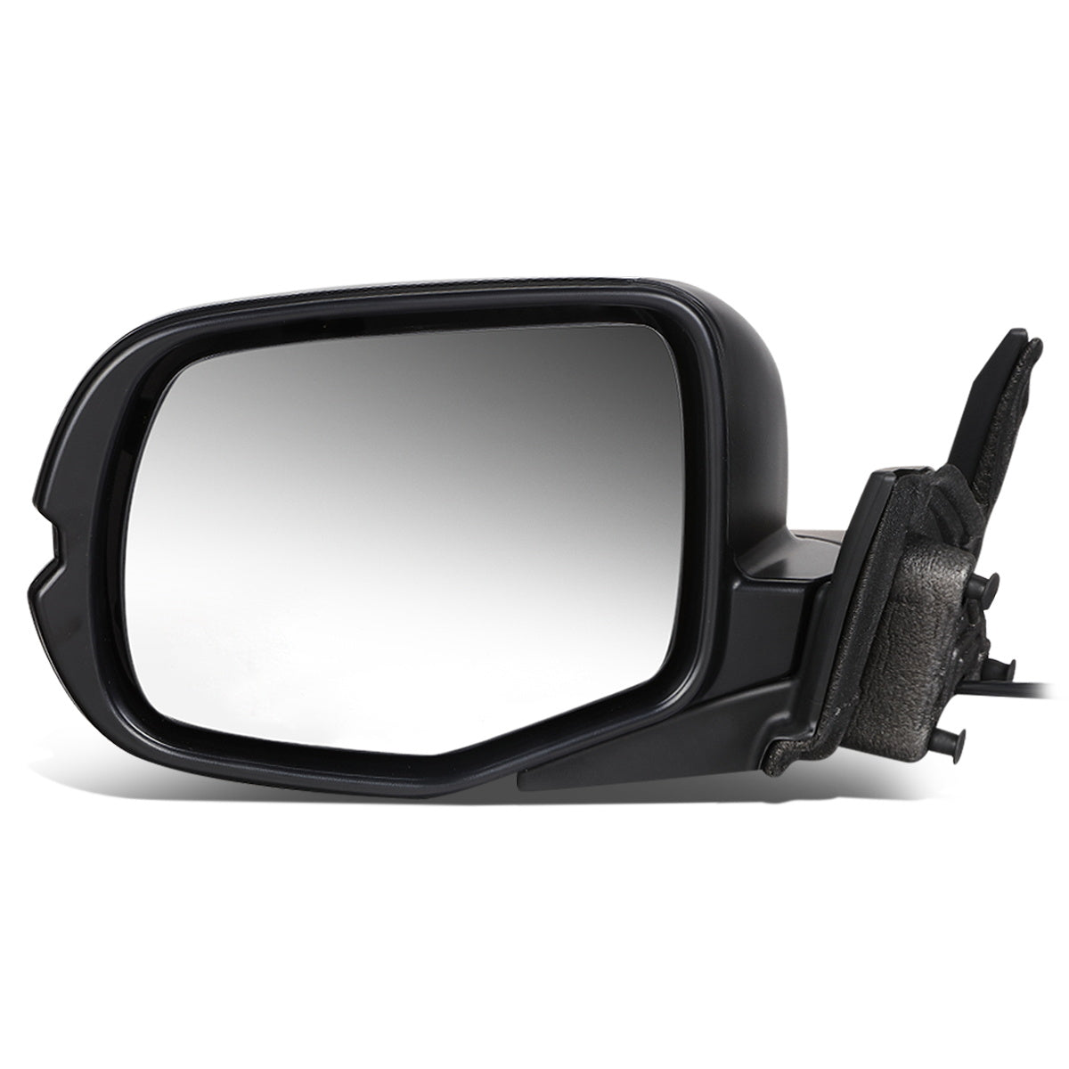 RETROVISOR MIRROR - OEM - 16-18 HONDA PILOT - POWERED - HEATED - W/ SIGNAL LIGHT - FOLDING - BLACK MATERIAL - LEFT