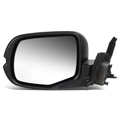 RETROVISOR MIRROR - OEM - 16-18 HONDA PILOT - POWERED - HEATED - W/ SIGNAL LIGHT - FOLDING - BLACK MATERIAL - LEFT