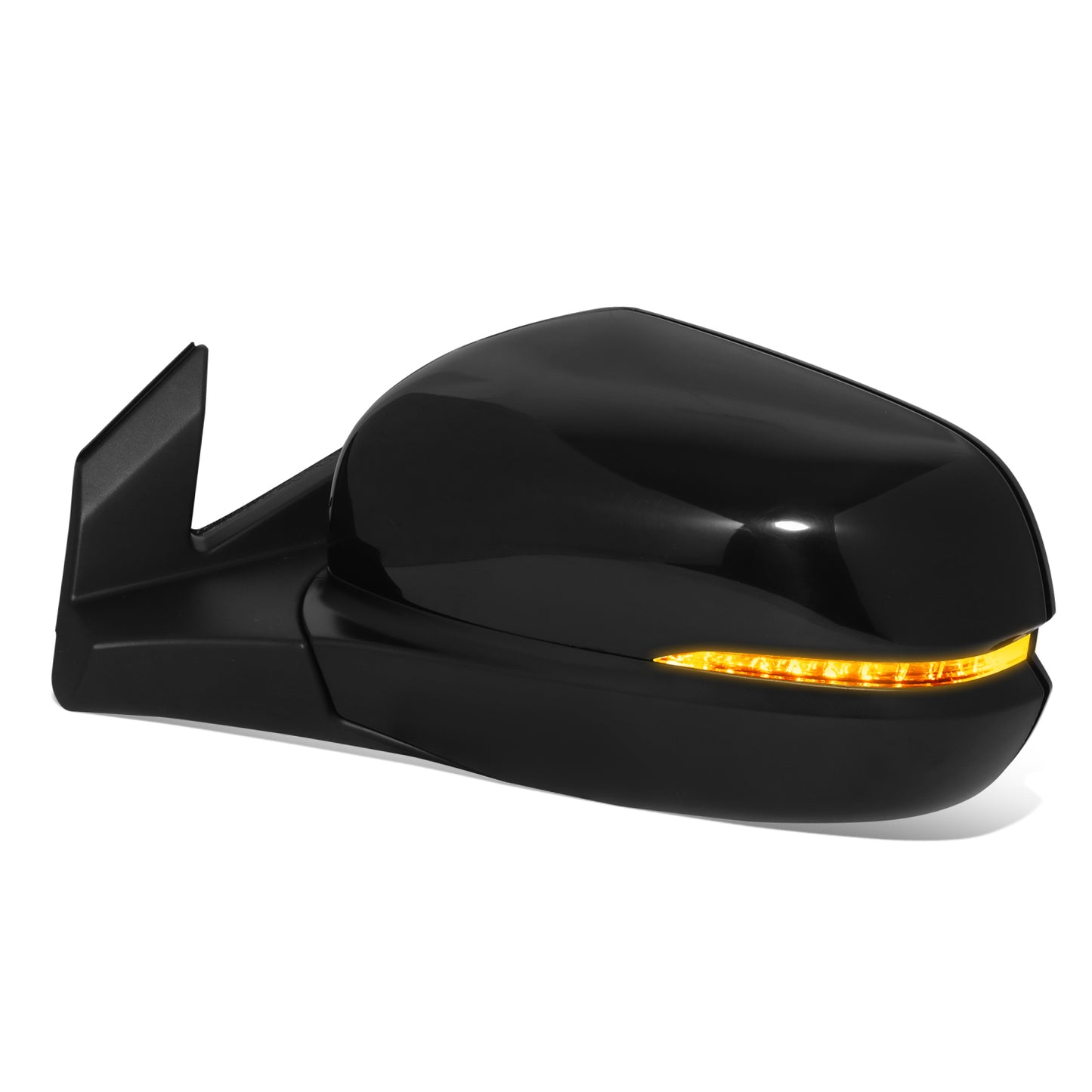 RETROVISOR MIRROR - OE STYLE - HONDA PILOT 19-22 - HONDA PASSPORT 19-24 - WITH POWER WITH HEATED WITH SIGNAL WITH MEMORY - DRIVER SIDE - PAINT TO MATCH - BLACK