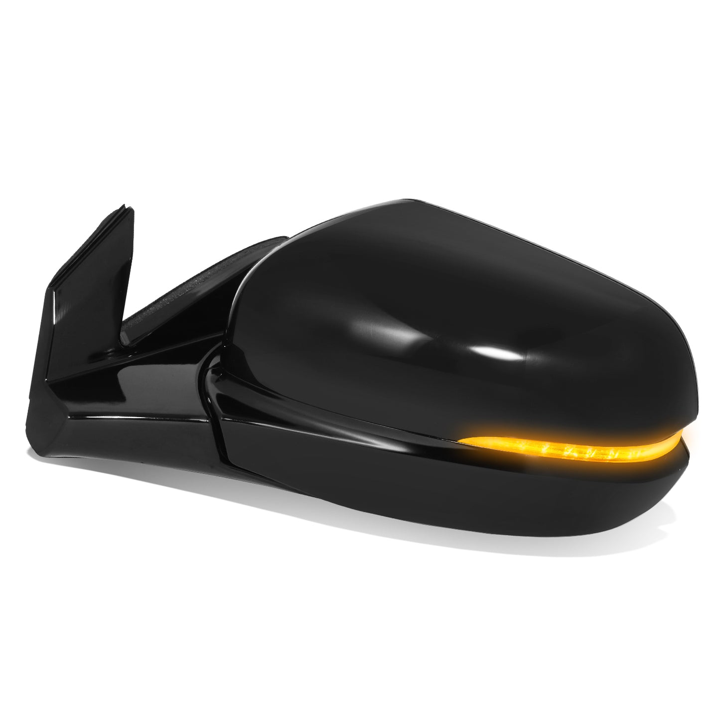 RETROVISOR MIRROR - OE STYLE - HONDA PILOT 19-22 - HONDA PASSPORT 19-24 - WITH POWER FOLD WITH HEATED WITH SIGNAL WITH MEMORY - DRIVER SIDE - PAINT TO MATCH - BLACK