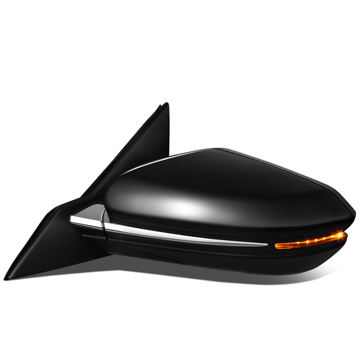 RETROVISOR MIRROR - OEM - 19+ HONDA INSIGHT - POWERED - HEATED - W/ SIGNAL LIGHT - FOLDING - BLACK - LEFT