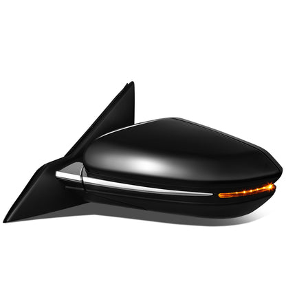 RETROVISOR MIRROR - OEM - 19+ HONDA INSIGHT - POWERED - HEATED - W/ SIGNAL LIGHT - FOLDING - BLACK - LEFT