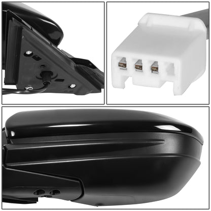 RETROVISOR MIRROR - OE STYLE - HONDA CIVIC 17-21 - WITH POWER - DRIVER SIDE - PAINT TO MATCH - BLACK