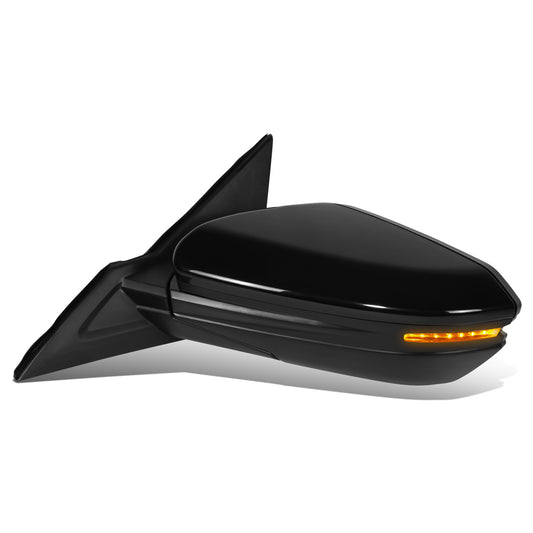 RETROVISOR MIRROR - OE STYLE - HONDA CIVIC 14-15 - WITH POWER - DRIVER SIDE - PAINT TO MATCH - BLACK
