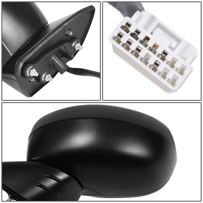 RETROVISOR MIRROR - OE STYLE - HONDA CIVIC 22-24 - WITH POWER WITH HEATED WITH BLIND SPOT - DRIVER SIDE - PAINT TO MATCH - BLACK