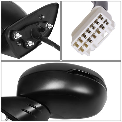 RETROVISOR MIRROR - OE STYLE - HONDA CIVIC 22-24 - WITH POWER WITH HEATED WITH SIGNAL WITH BLIND SPOT - DRIVER SIDE - PAINT TO MATCH - BLACK