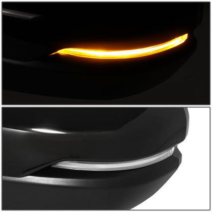 RETROVISOR MIRROR - OE STYLE - HONDA HR-V 23-24 - WITH POWER WITH HEATED WITH SIGNAL WITH BLIND SPOT - DRIVER SIDE - PAINT TO MATCH - BLACK