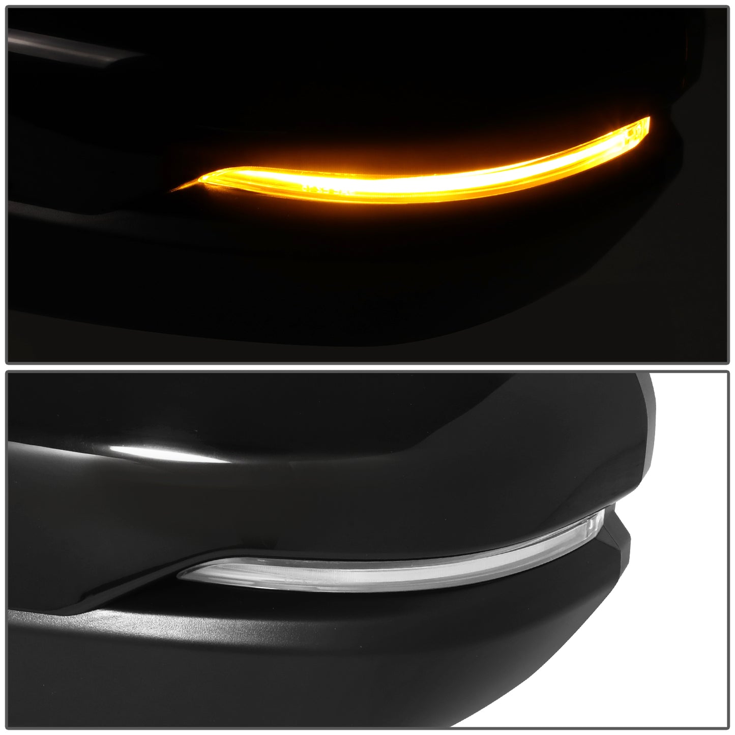 RETROVISOR MIRROR - OE STYLE - HONDA CR-V 23-24 - WITH POWER WITH HEATED WITH SIGNAL - DRIVER SIDE - PAINT TO MATCH - BLACK