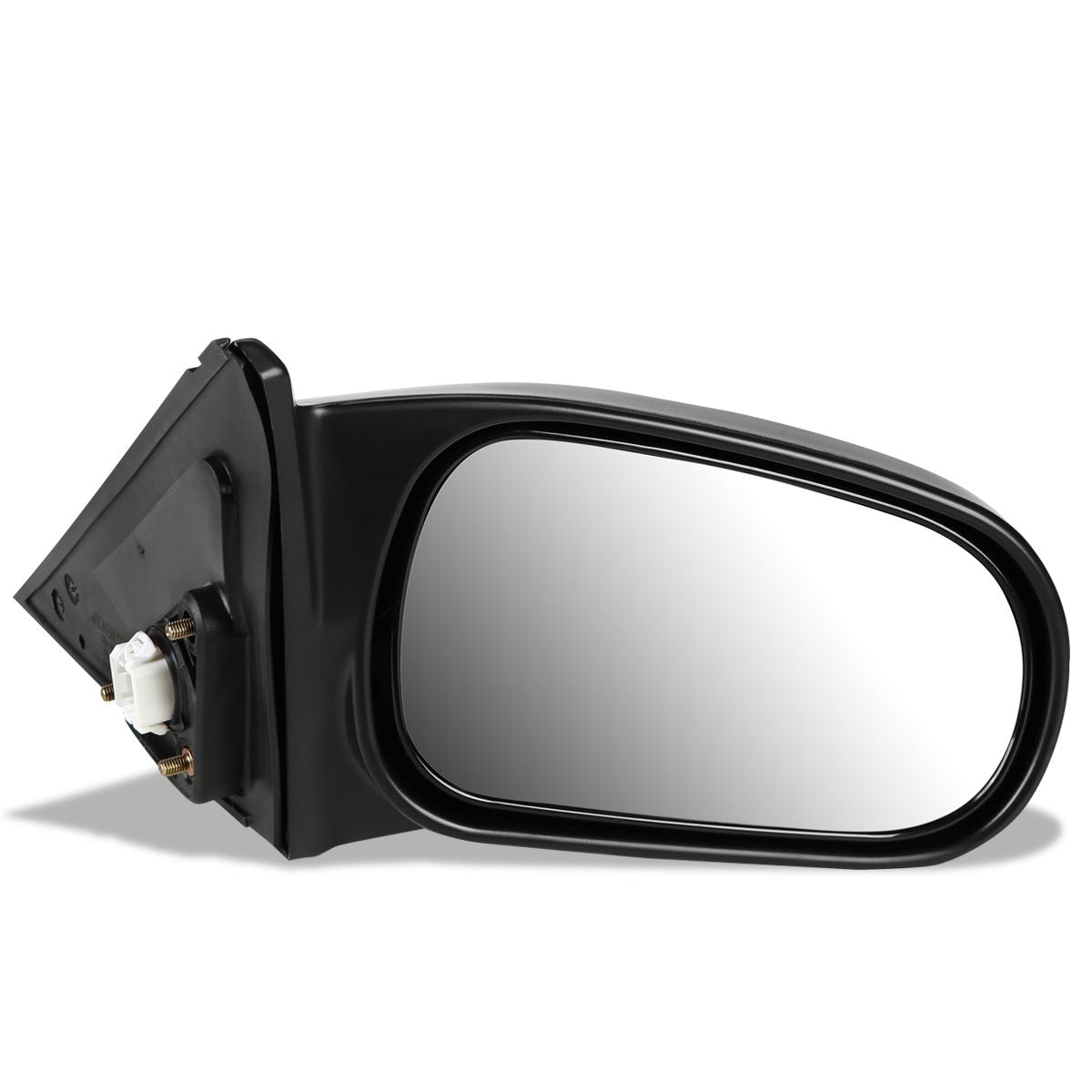 RETROVISOR MIRROR - OEM - 96-00 HONDA CIVIC 4-DOOR - POWERED - PAINTABLE - BLACK - RIGHT