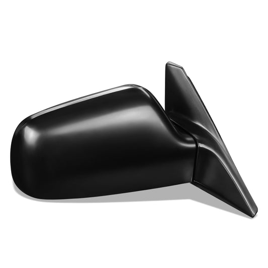RETROVISOR MIRROR - OEM - 88-91 HONDA CIVIC 2-DR - MANUAL - W/ LEVER - FLEXIBLE - BLACK MATERIAL - RIGHT