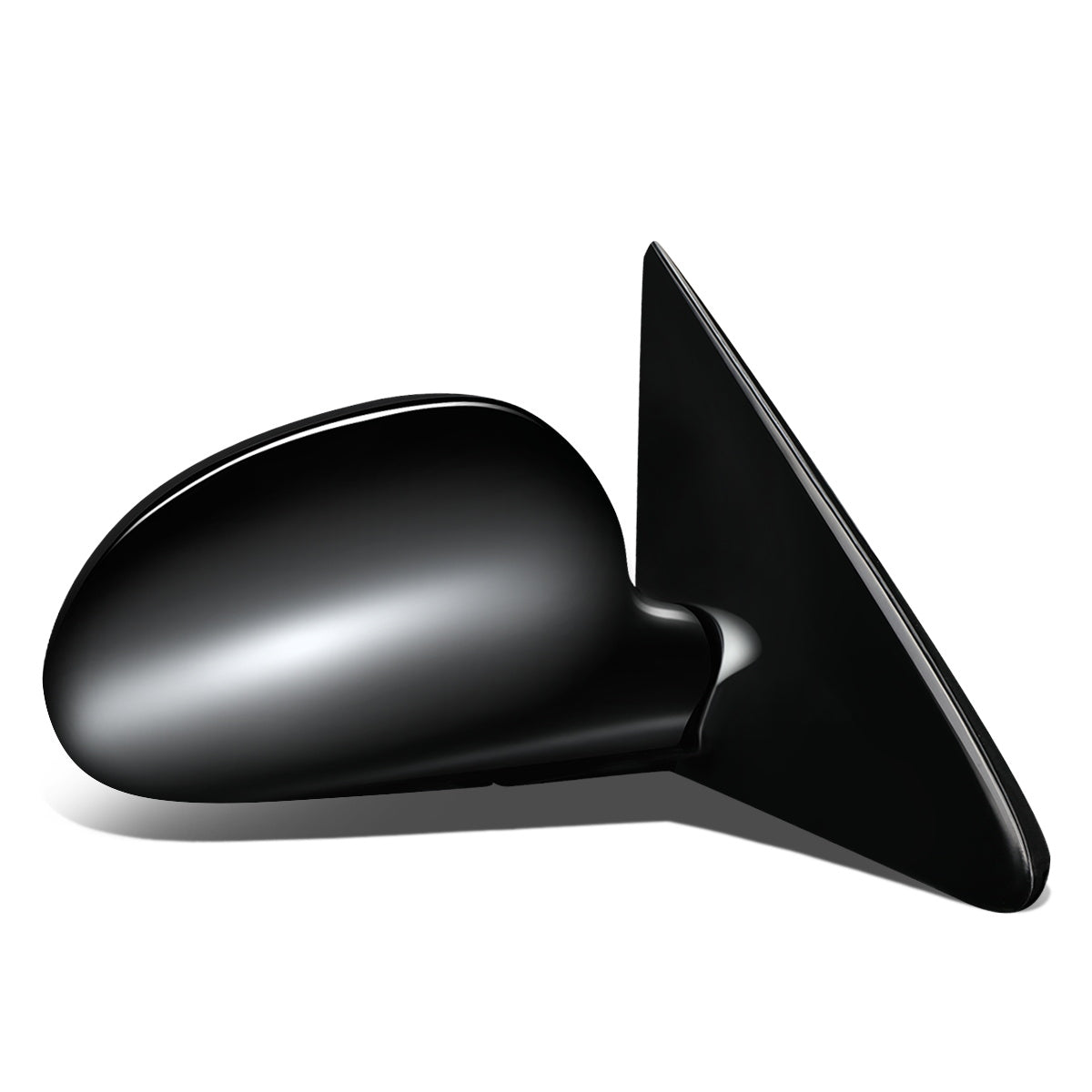 RETROVISOR MIRROR - OEM - 92-95 HONDA CIVIC 2/3-DR - POWERED - FOLDING - BLACK MATERIAL - RIGHT