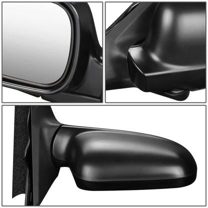 RETROVISOR MIRROR - OEM - 94-97 HONDA ACCORD - POWERED - FOLDING - TEXTURED - BLACK - RIGHT