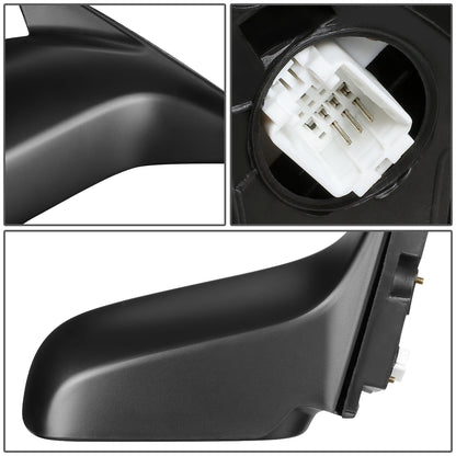RETROVISOR MIRROR - OEM - 01-05 HONDA CIVIC 2-DOOR HX LX - POWERED - PAINTABLE - BLACK - RIGHT