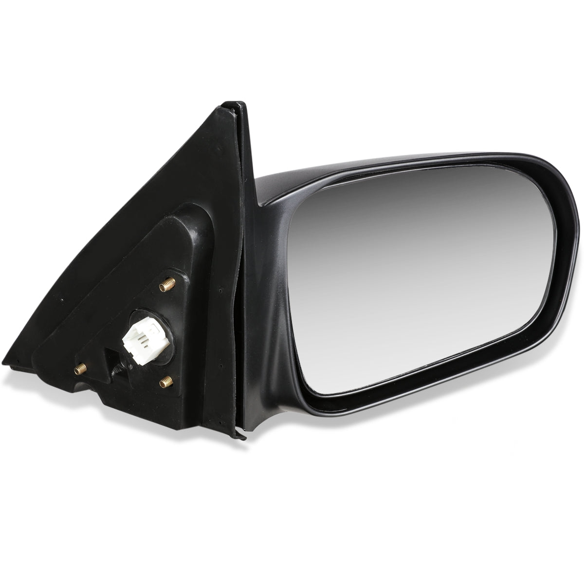 RETROVISOR MIRROR - OEM - 01-05 HONDA CIVIC 4-DOOR - POWERED - PAINTABLE - BLACK - RIGHT