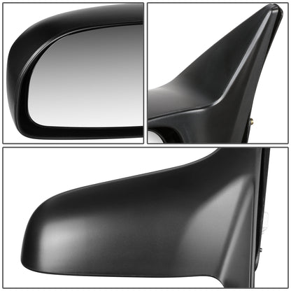 RETROVISOR MIRROR - OEM - 01-05 HONDA CIVIC 4-DOOR - POWERED - PAINTABLE - BLACK - RIGHT