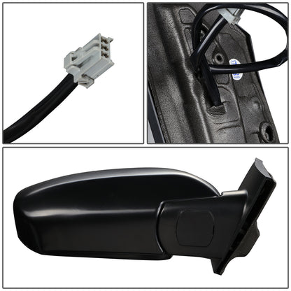 RETROVISOR MIRROR - OEM - 99-04 HONDA ODYSSEY - POWERED - FOLDING - BLACK MATERIAL - RIGHT