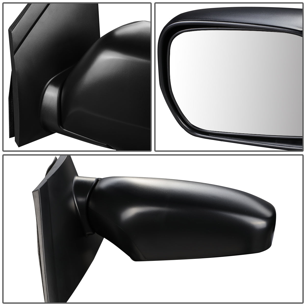 RETROVISOR MIRROR - OEM - 99-04 HONDA ODYSSEY - POWERED - FOLDING - BLACK MATERIAL - RIGHT