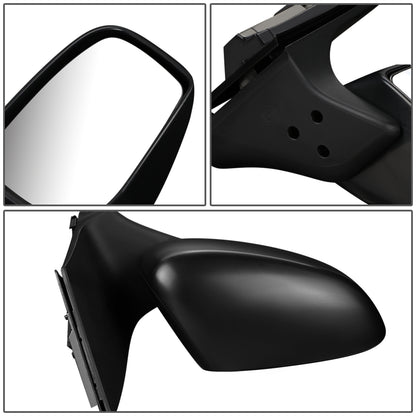 RETROVISOR MIRROR - OEM - 05-07 HONDA ODYSSEY - POWERED - HEATED - FOLDING - TEXTURED - BLACK MATERIAL - RIGHT