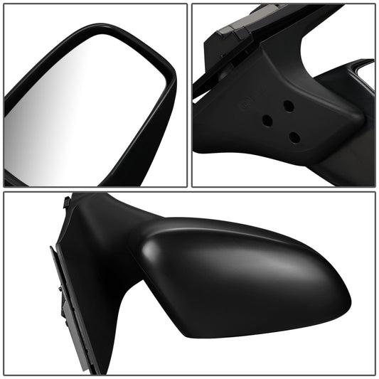 RETROVISOR MIRROR - OEM - 05-07 HONDA ODYSSEY - POWERED - HEATED - FOLDING - TEXTURED - BLACK MATERIAL - RIGHT