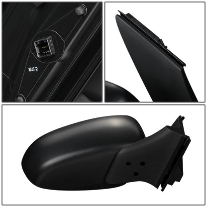 RETROVISOR MIRROR - OEM - 05-07 HONDA ODYSSEY - POWERED - HEATED - FOLDING - TEXTURED - BLACK MATERIAL - RIGHT