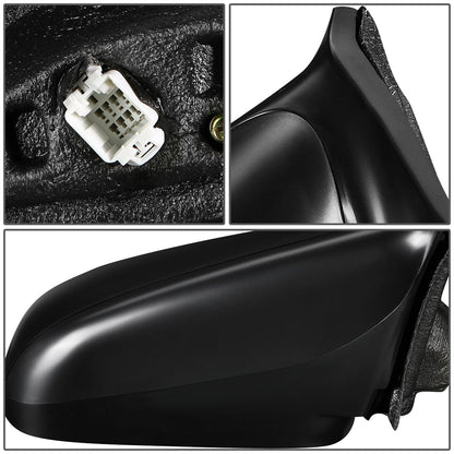 RETROVISOR MIRROR - OEM - 06-11 HONDA CIVIC 2-DOOR - POWERED - PAINTABLE - BLACK - RIGHT