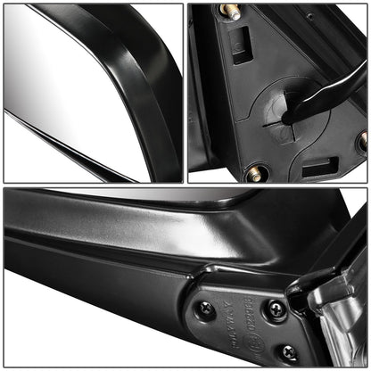 RETROVISOR MIRROR - OEM - 02-06 HONDA CR-V - POWERED - TEXTURED - BLACK - RIGHT