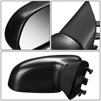 RETROVISOR MIRROR - OEM - 06-11 HONDA CIVIC 4-DOOR - MANUAL - TEXTURED - BLACK - RIGHT