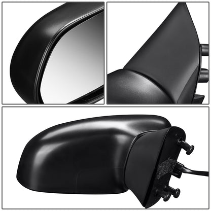 RETROVISOR MIRROR - OEM - 06-11 HONDA CIVIC 4-DOOR - POWERED - TEXTURED - BLACK - RIGHT