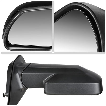 RETROVISOR MIRROR - OEM - 03-08 HONDA ELEMENT EX - POWERED - TEXTURED - BLACK - RIGHT