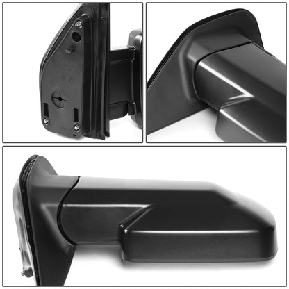 RETROVISOR MIRROR - OEM - 03-04 HONDA ELEMENT DX LX - MANUAL - PAINTABLE - BLACK - RIGHT