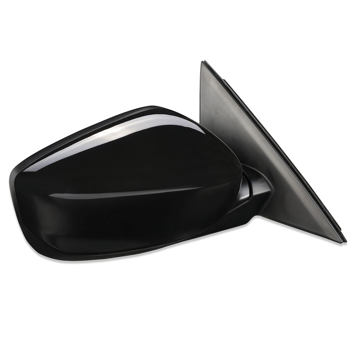 RETROVISOR MIRROR - OEM - 08-12 HONDA ACCORD 2-DOOR - POWERED - PAINTABLE - BLACK - RIGHT