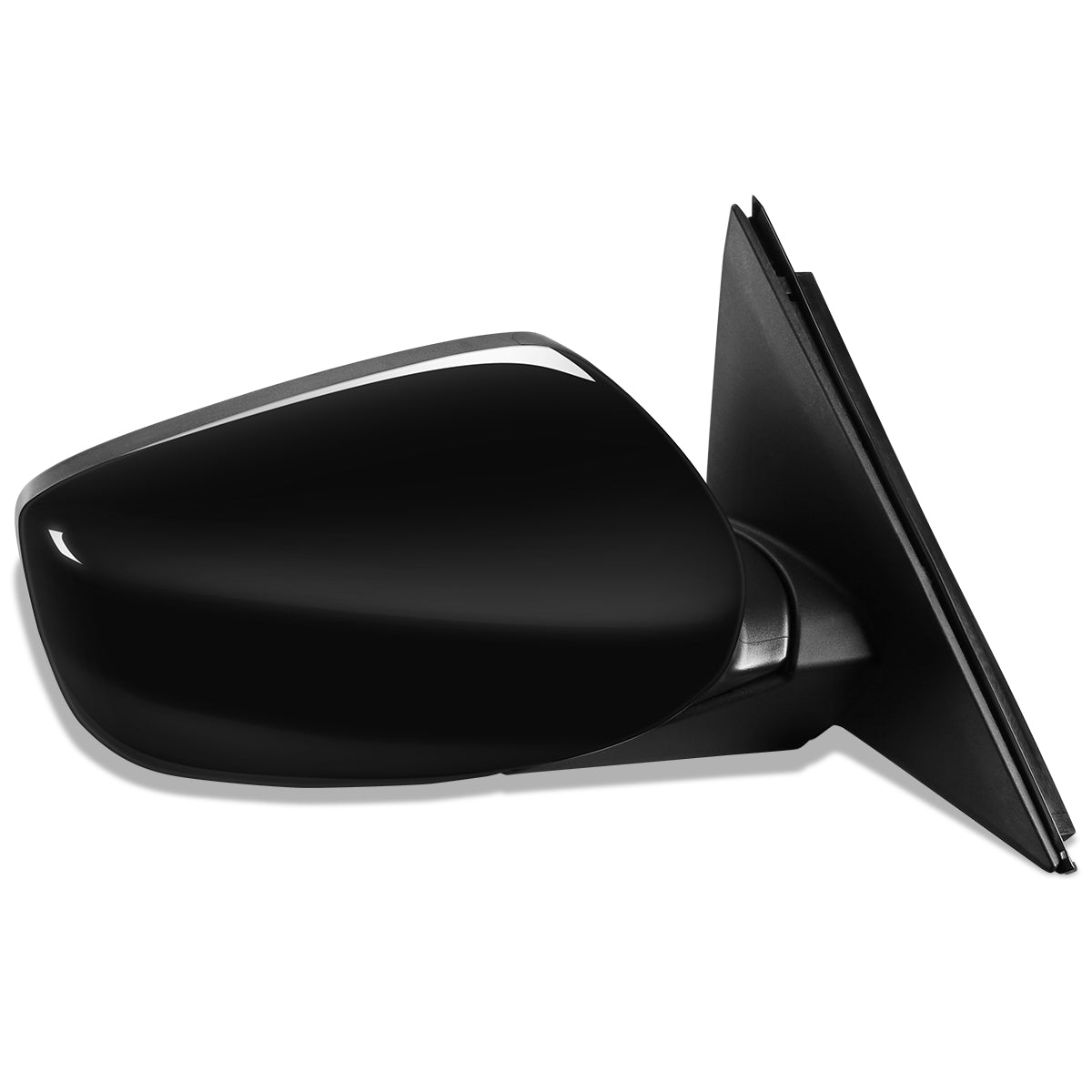 RETROVISOR MIRROR - OEM - 08-12 HONDA ACCORD 4-DOOR - POWERED - HEATED - PAINTABLE - BLACK - RIGHT