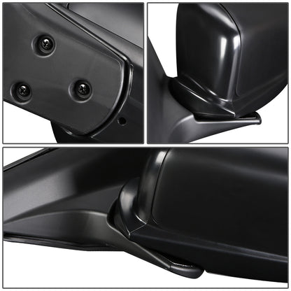 RETROVISOR MIRROR - OEM - 03-07 HONDA ACCORD 2-DOOR - POWERED - HEATED - TEXTURED - BLACK - RIGHT