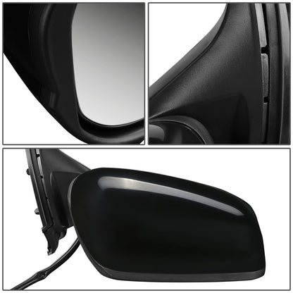 RETROVISOR MIRROR - OEM - 09-14 HONDA FIT - POWERED - PAINTABLE - BLACK - RIGHT