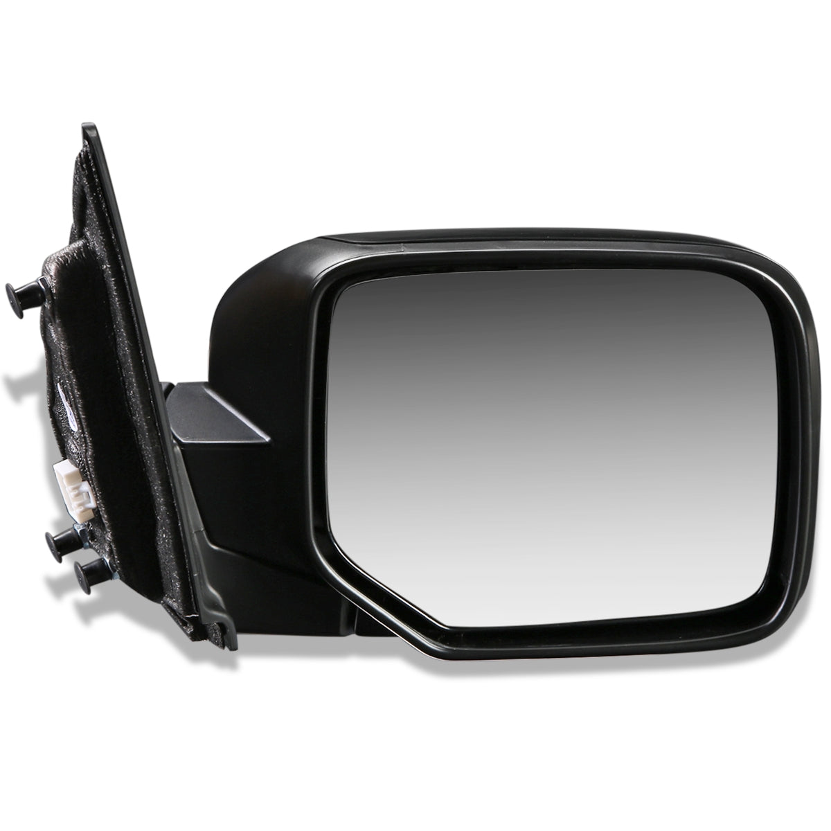 RETROVISOR MIRROR - OEM - 09-15 HONDA PILOT - POWERED - HEATED - PAINTABLE - BLACK - RIGHT