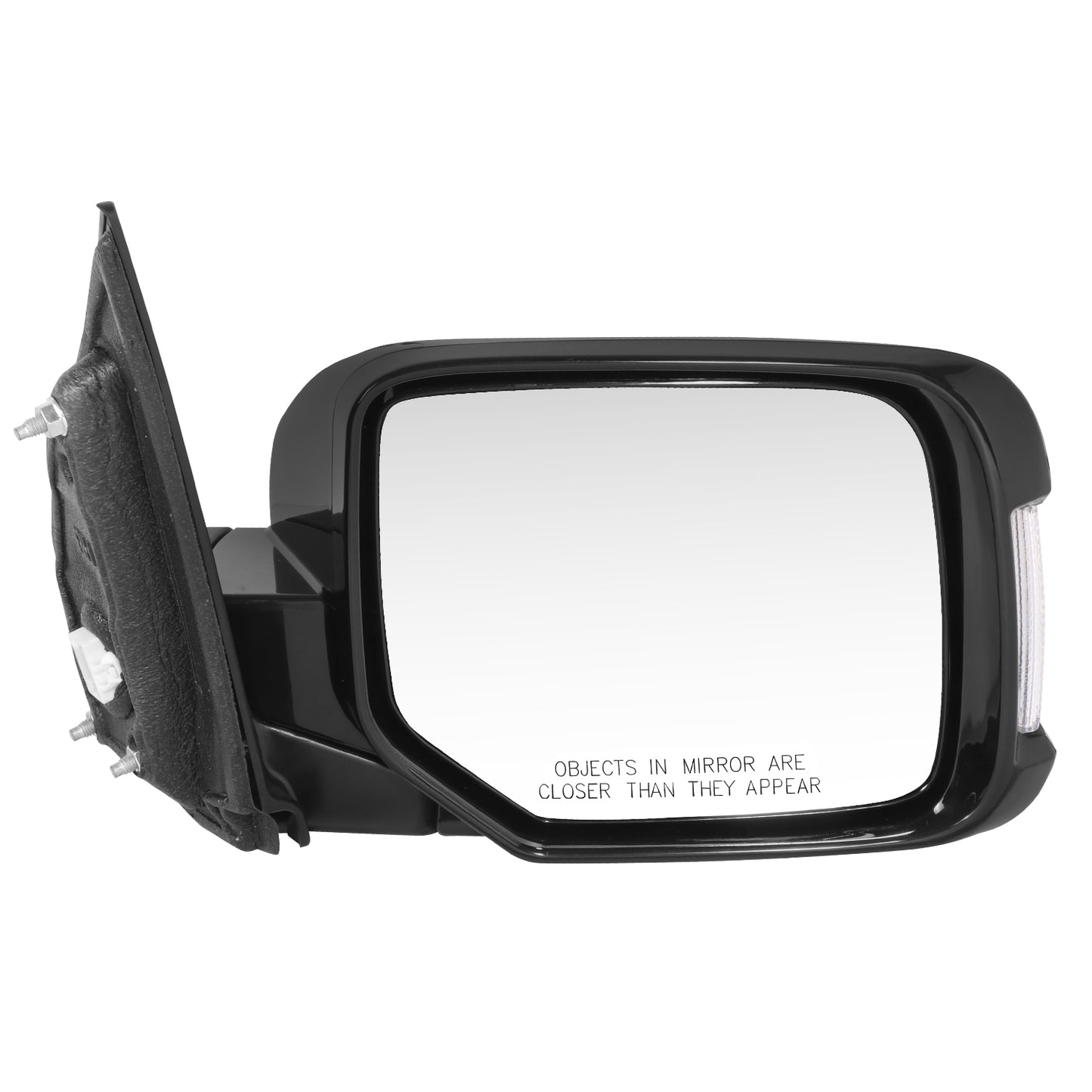 RETROVISOR MIRROR - OE STYLE - HONDA PILOT 09-15 - WITH POWER WITH HEATED WITH SIGNAL WITH MEMORY - PASSENGER SIDE - PAINT TO MATCH - BLACK