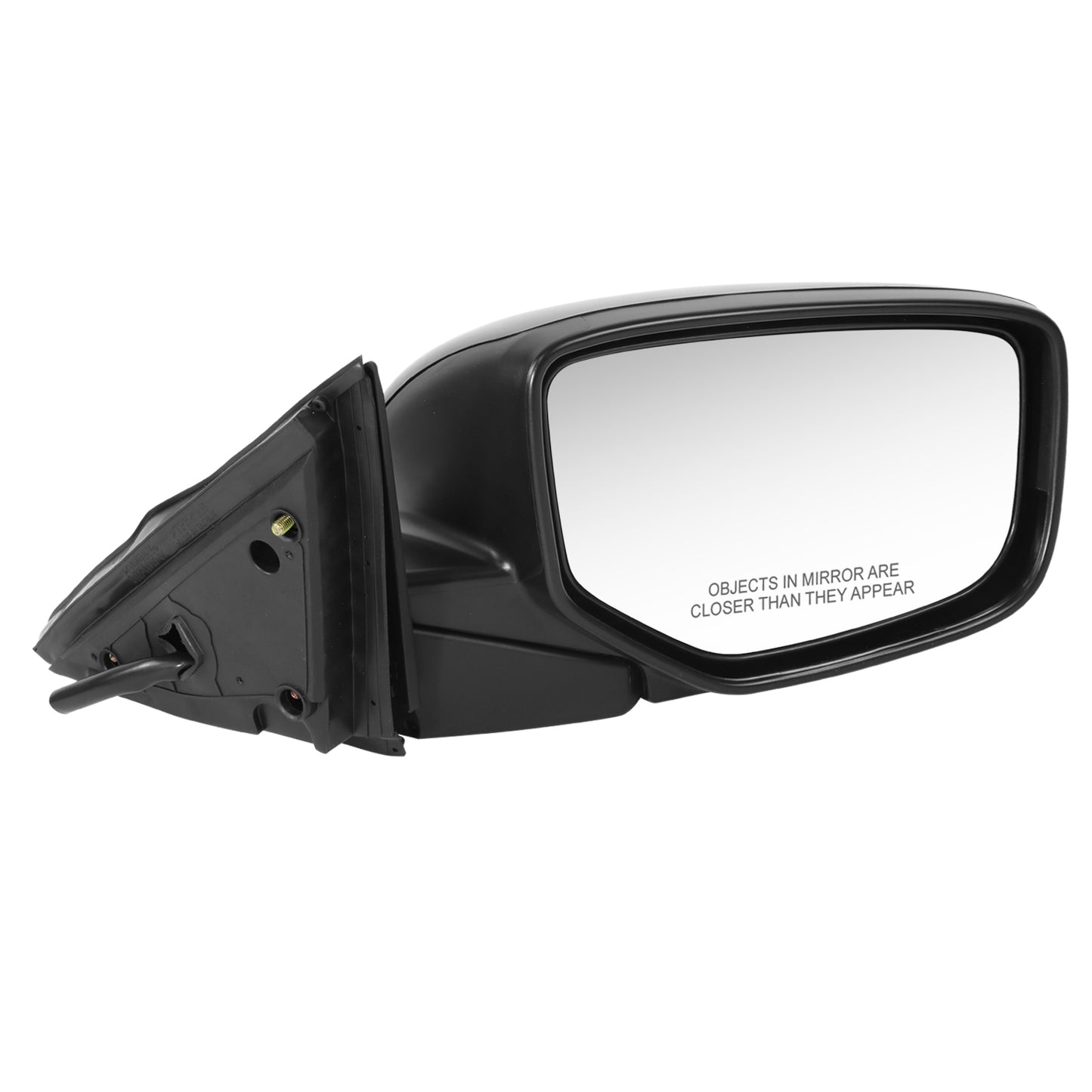 RETROVISOR MIRROR - OE STYLE - HONDA ACCORD CROSSTOUR 2010-2011 - HONDA CROSSTOUR 2012 - WITH POWER WITH HEATED GLASS WITH MEMORY - PASSENGER RIGHT SIDE - BLACK