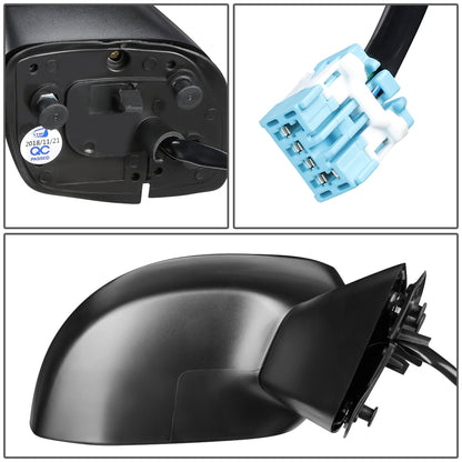 RETROVISOR MIRROR - OEM - 12-15 HONDA CIVIC - POWERED - HEATED - PAINTABLE - BLACK - RIGHT