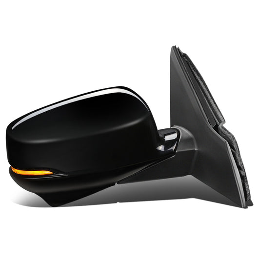 RETROVISOR MIRROR - OEM - 13-15 HONDA ACCORD 4-DR - POWERED - HEATED - W/ SIGNAL LIGHT - W/ CAMERA - FOLDING - BLACK MATERIAL - RIGHT