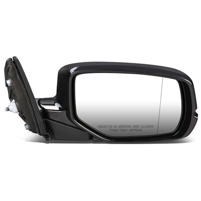 RETROVISOR MIRROR - OEM - 13-15 HONDA ACCORD 4-DR - POWERED - HEATED - W/ SIGNAL LIGHT - W/ CAMERA - FOLDING - BLACK MATERIAL - RIGHT