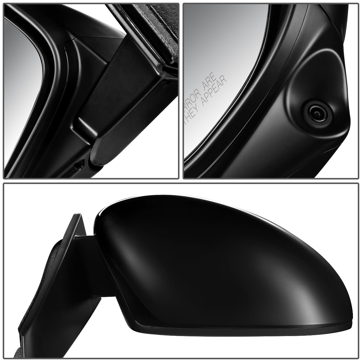 RETROVISOR MIRROR - OEM - 11-13 HONDA ODYSSEY - POWERED - HEATED - FOLDING - BLACK - RIGHT