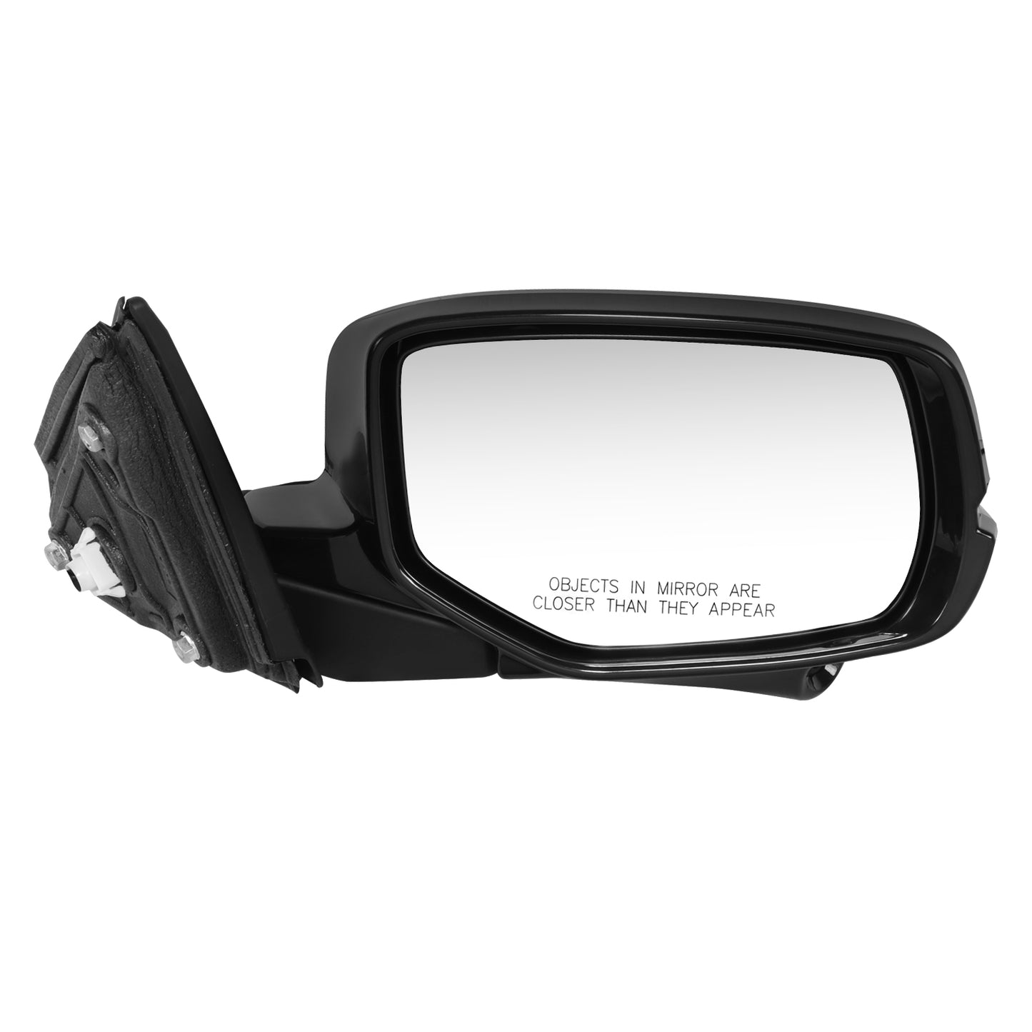 RETROVISOR MIRROR - OE STYLE - HONDA ACCORD 13-15 - WITH POWER WITH HEATED GLASS WITH SIGNAL WITH CAMERA - PASSENGER SIDE - PAINT TO MATCH - BLACK