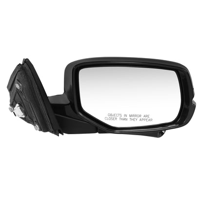 RETROVISOR MIRROR - OE STYLE - HONDA ACCORD 13-15 - WITH POWER WITH HEATED GLASS WITH SIGNAL WITH CAMERA - PASSENGER SIDE - PAINT TO MATCH - BLACK