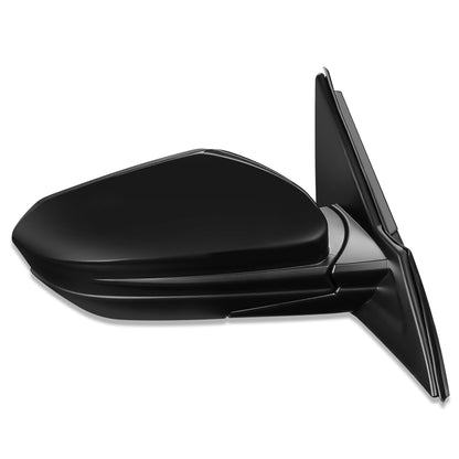 RETROVISOR MIRROR - OEM - 16-18 HONDA CIVIC 4-DR - POWERED - FOLDING - BLACK MATERIAL - RIGHT